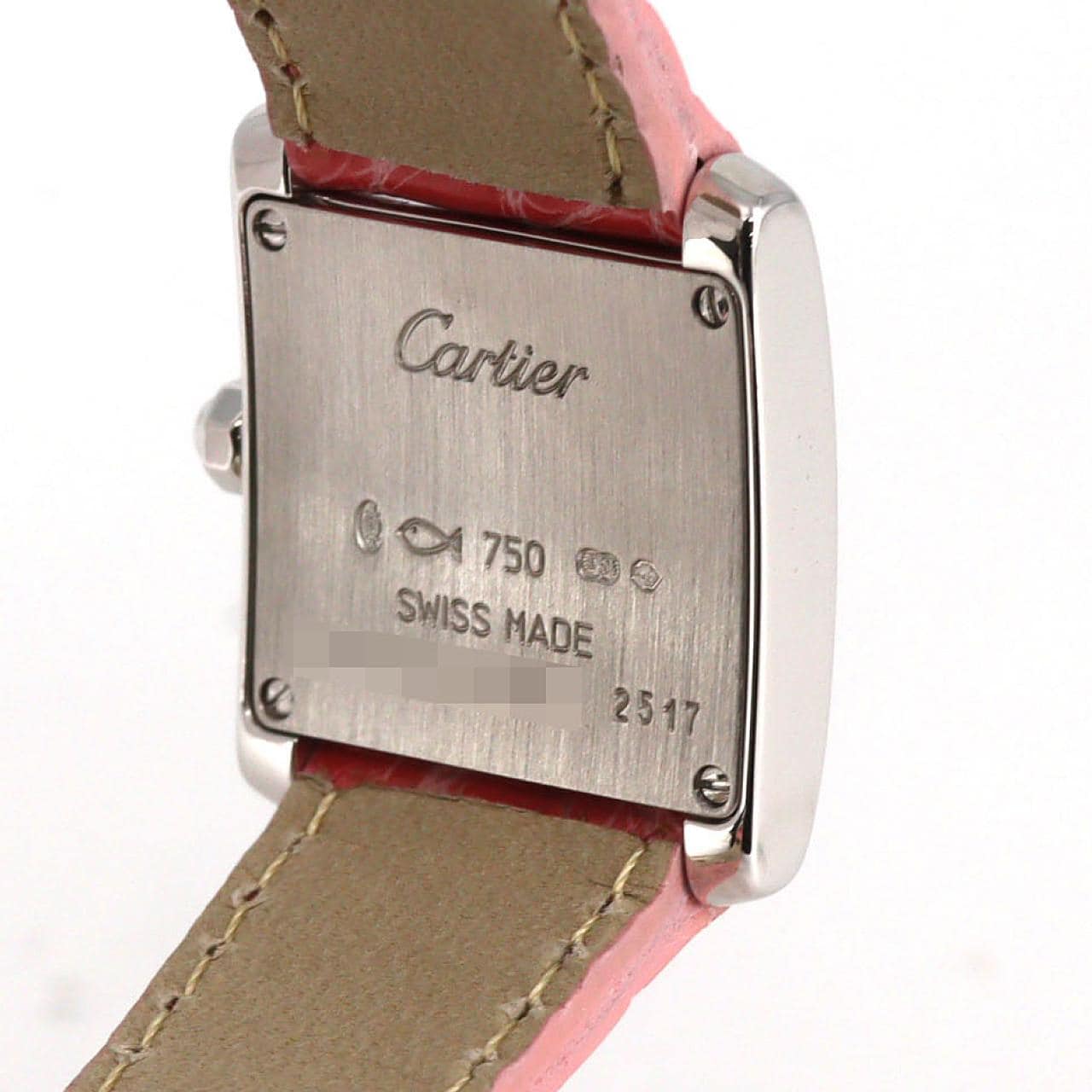 カルティエ タンクフランセーズSM WG WE102631 WG クォーツ