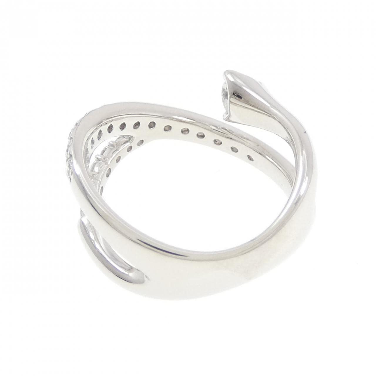 PT900 ハート ダイヤモンド リング 0.47CT