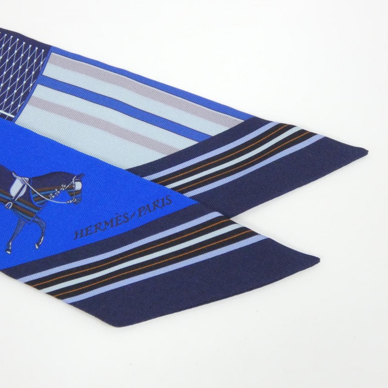 エルメス COUVERTURES NOUVELLES VICHY ツイリー 063211S スカーフ