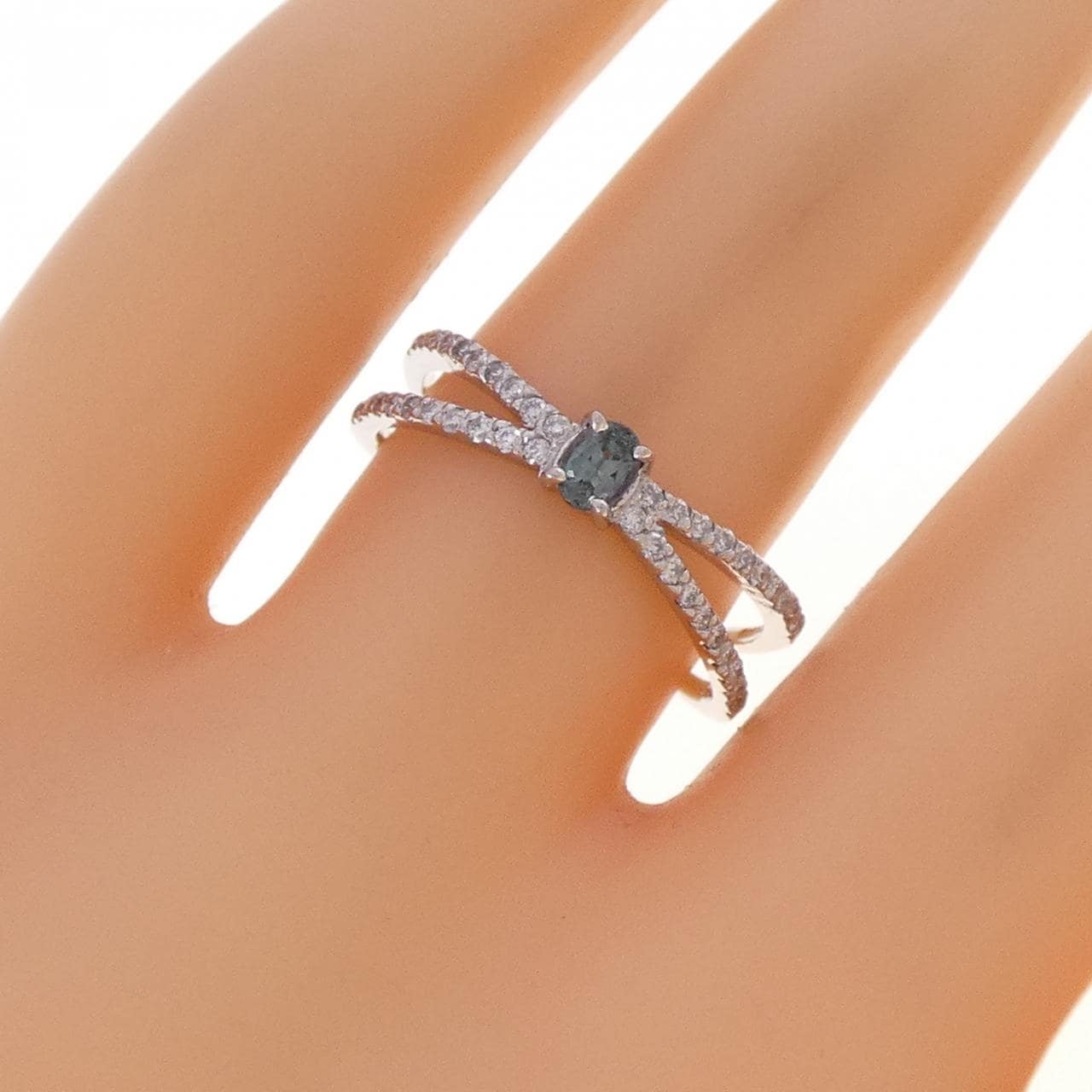 PT900 アレキサンドライト リング 0.167CT