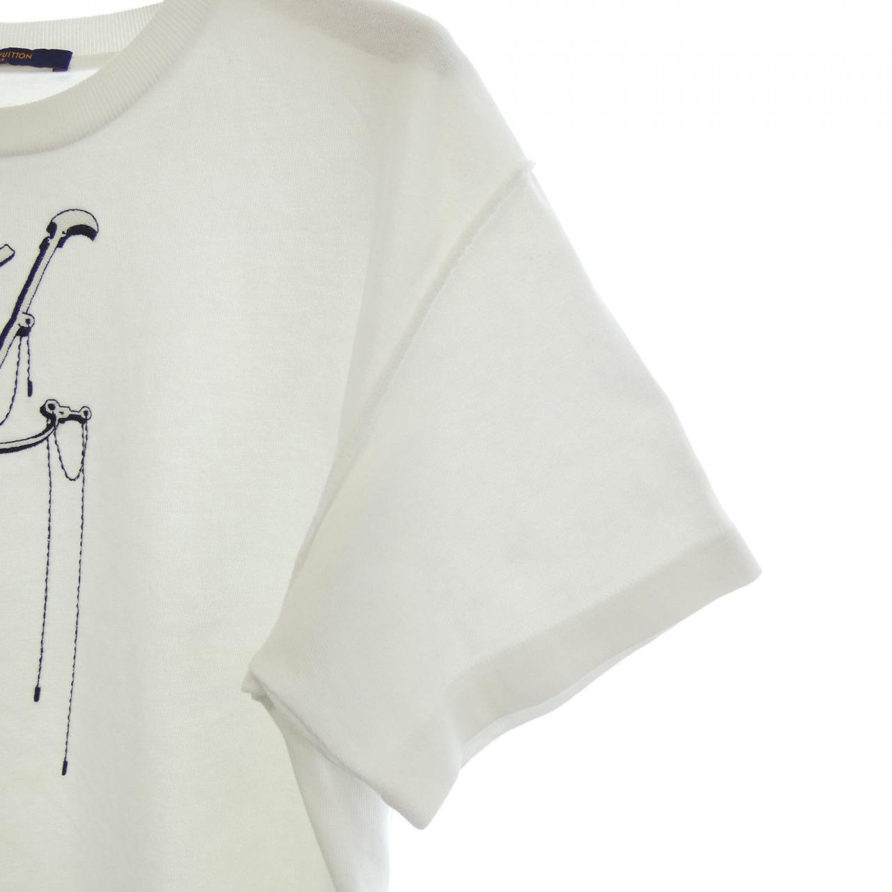 ルイヴィトン LOUIS VUITTON LVペンダント エンブロイダリー HIY12WJYH Tシャツ
