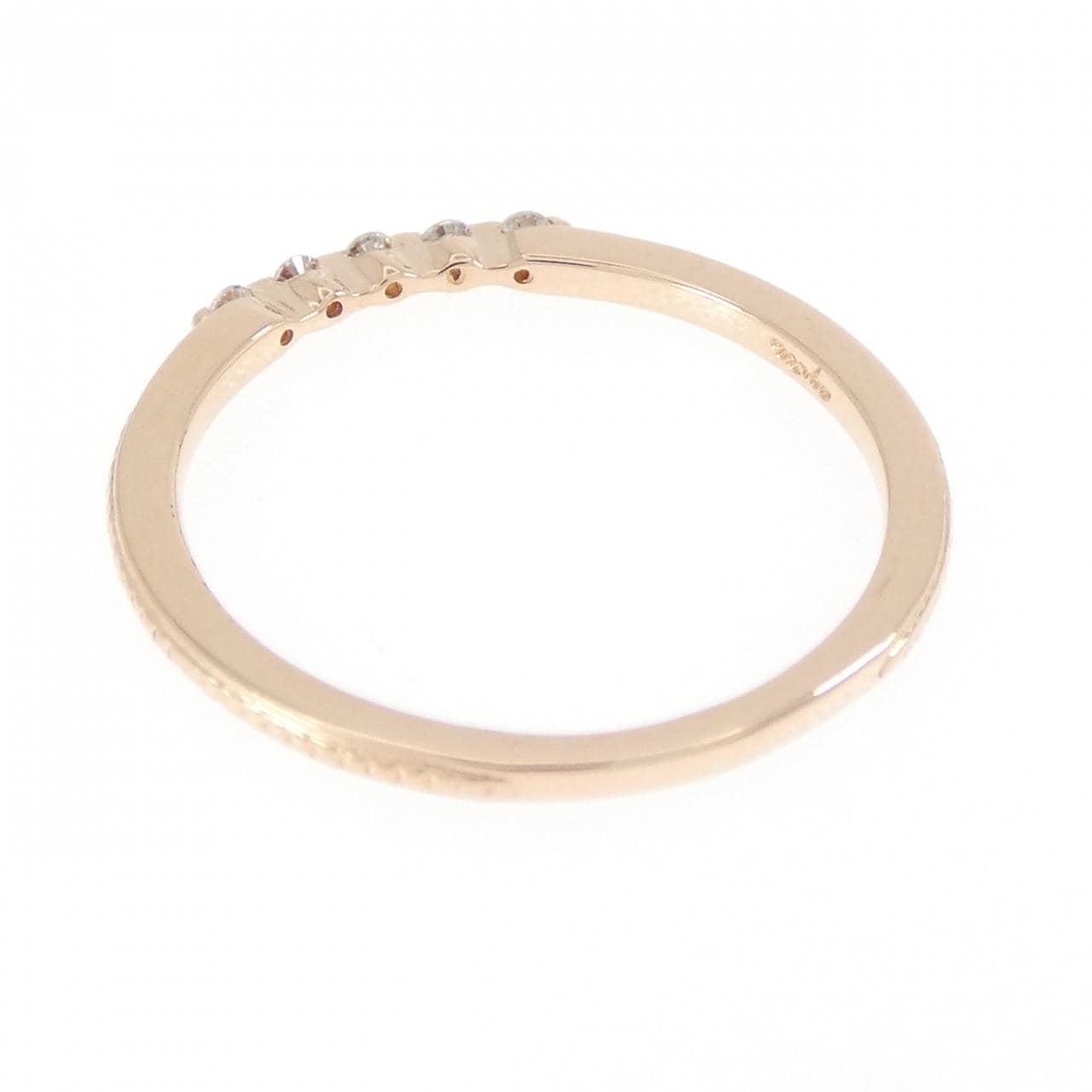 アガット ダイヤモンド リング 0.05CT