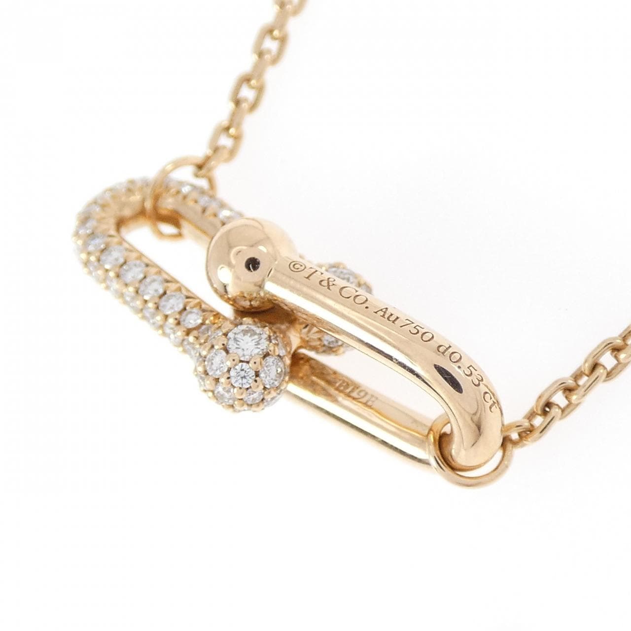 ティファニー リンク ネックレス 0.53CT