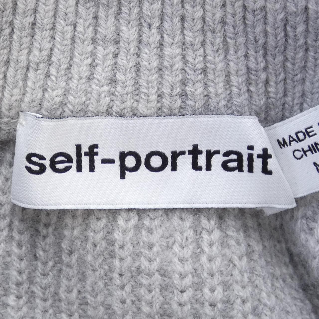 self-portrait knit