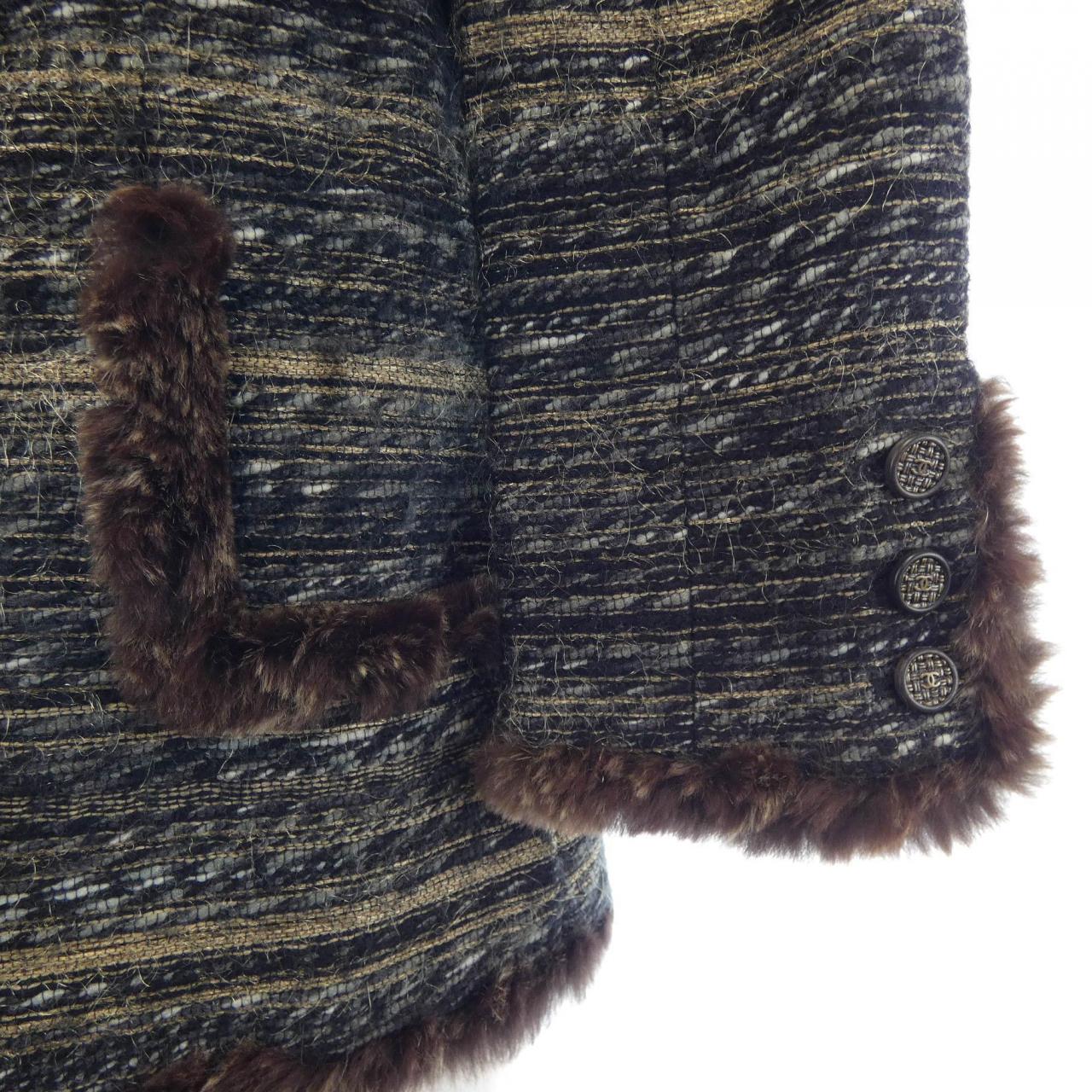 【ヴィンテージ】シャネル CHANEL P26746V17014 05A. ノーカラージャケット