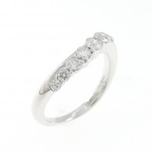 K18WG ダイヤモンド リング 0.50CT