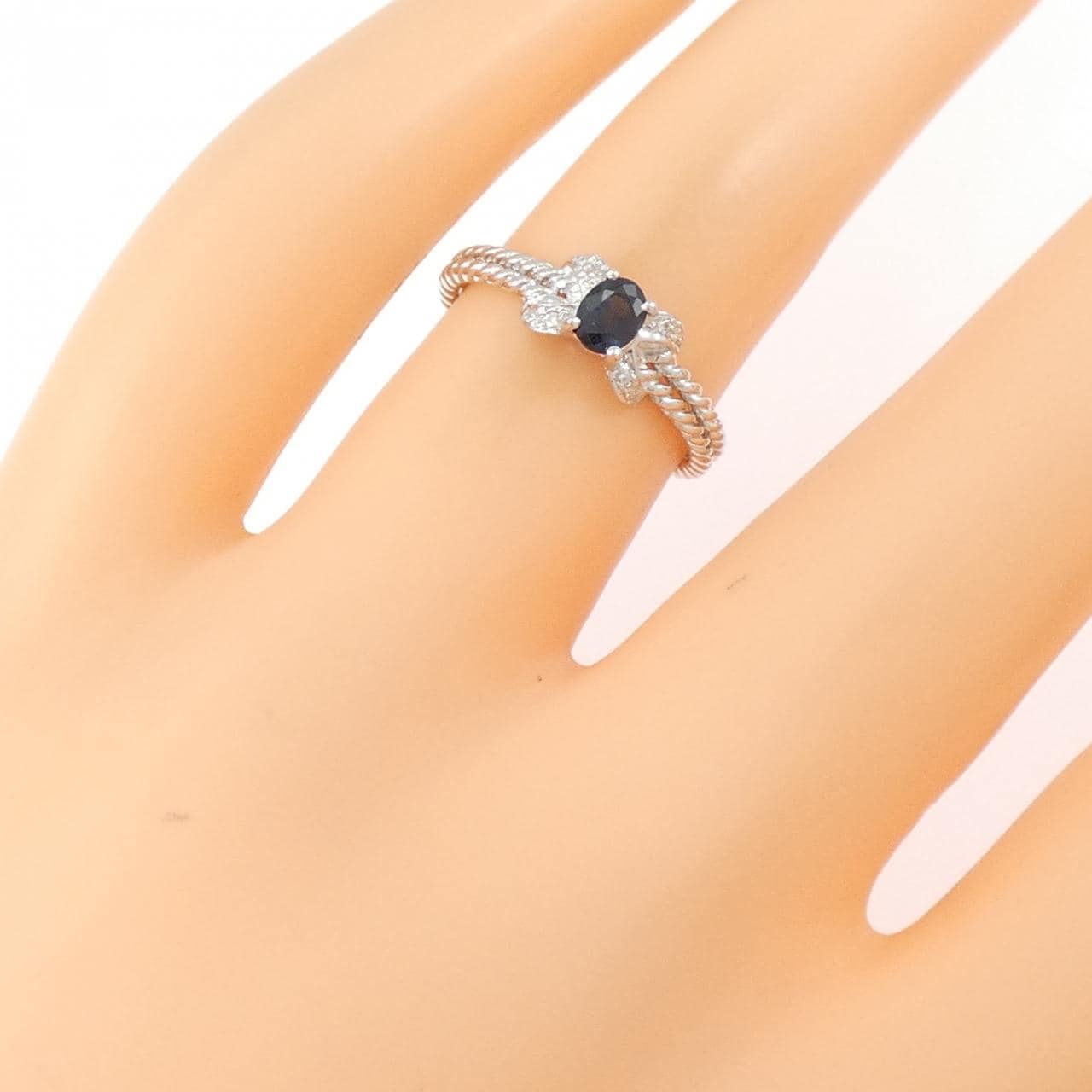 750WG サファイヤ リング