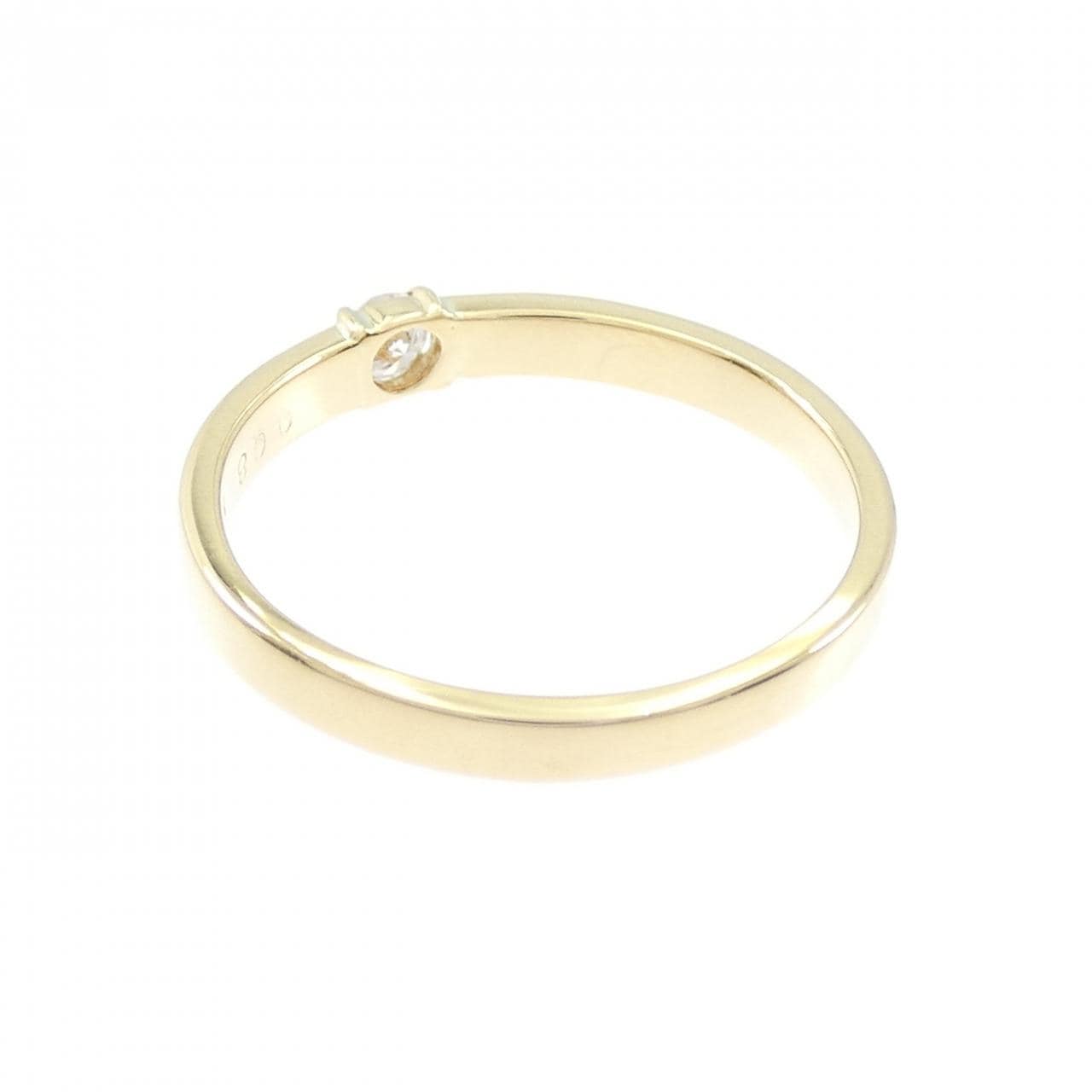 K18YG ダイヤモンド リング 0.08CT