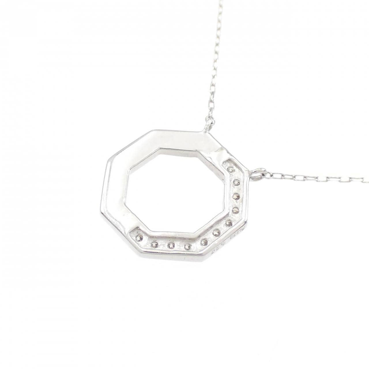 [BRAND NEW] PT Diamond Necklace 0.05CT