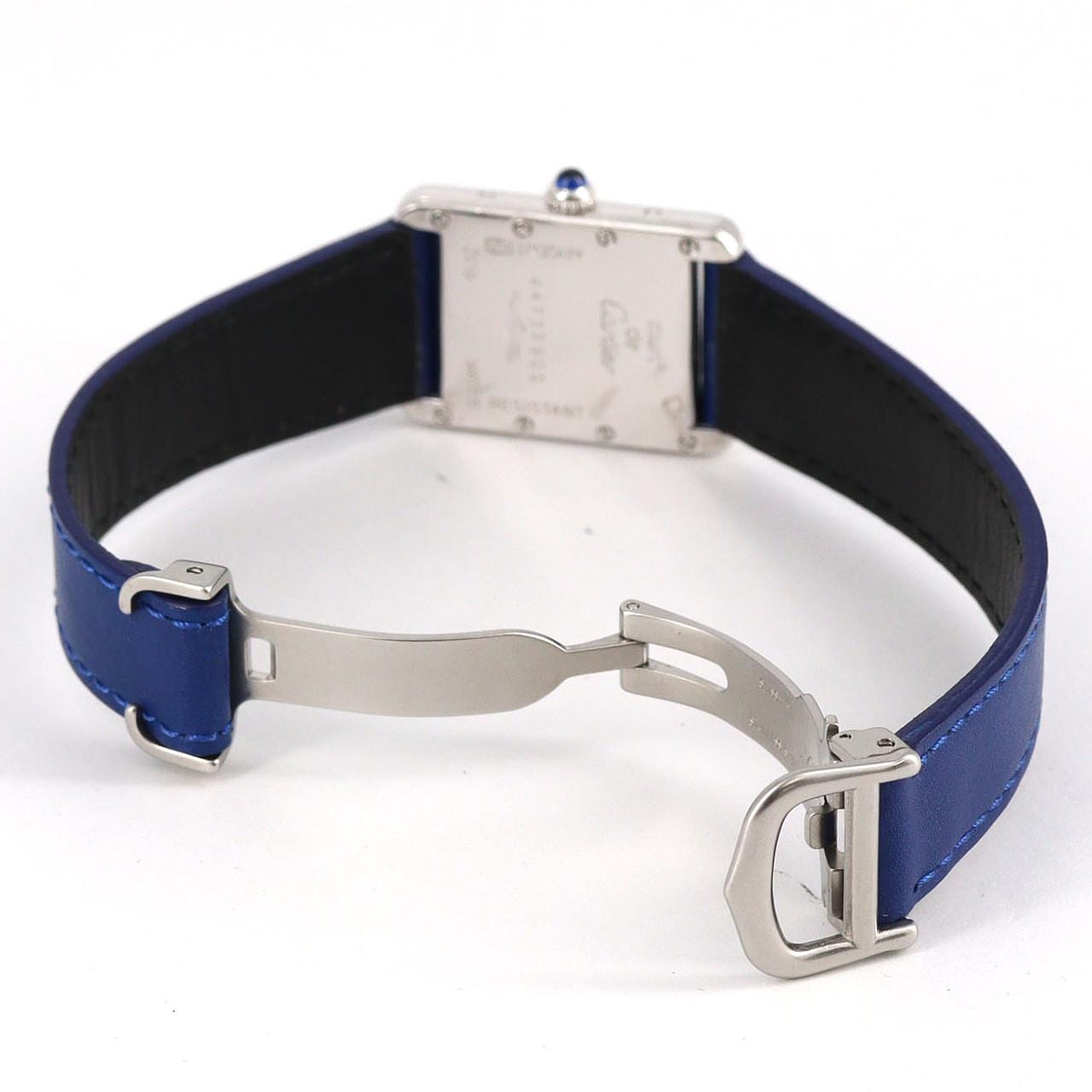 カルティエ マストタンクSM W1014054 シルバー クォーツ