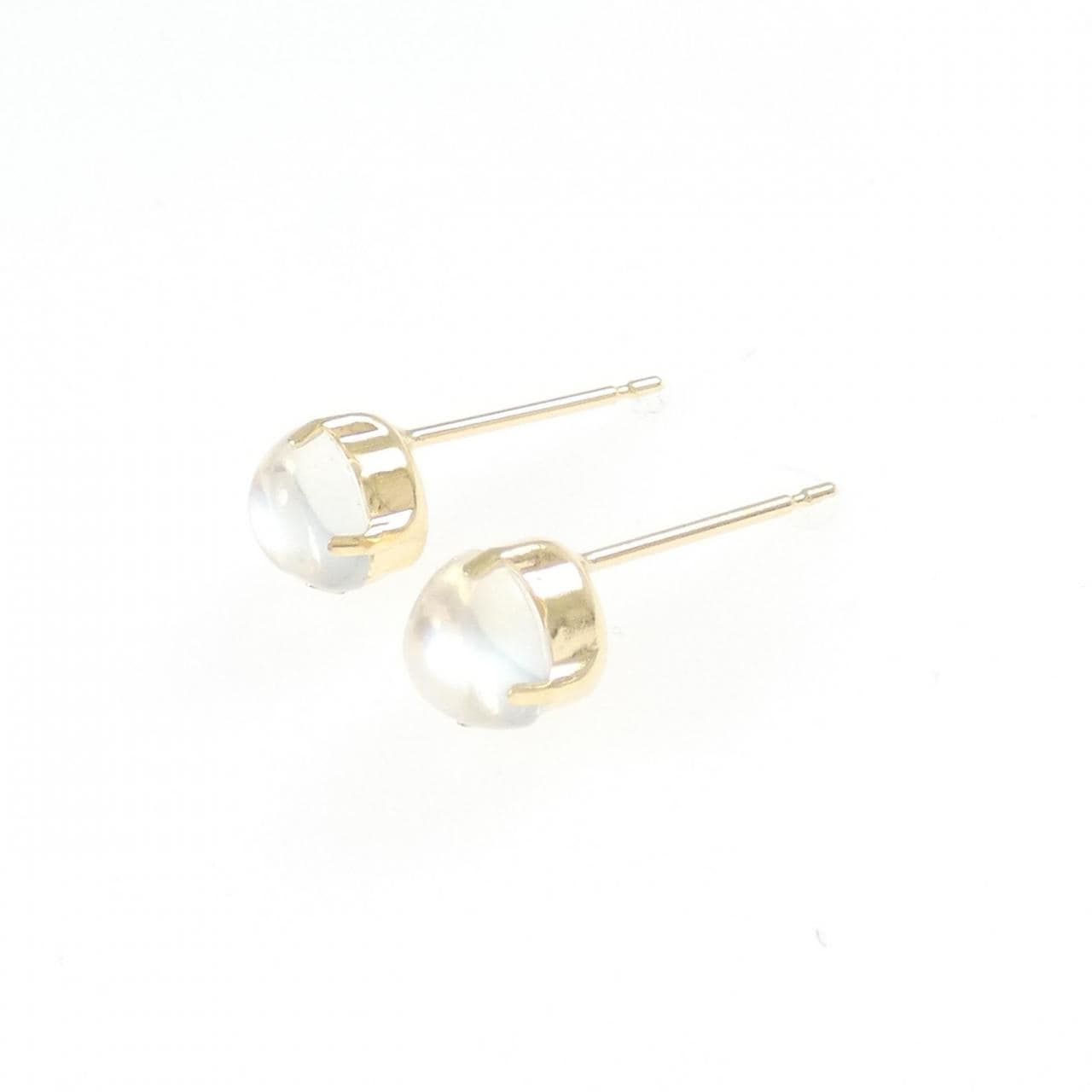【新品】K18YG ムーンストーン ピアス