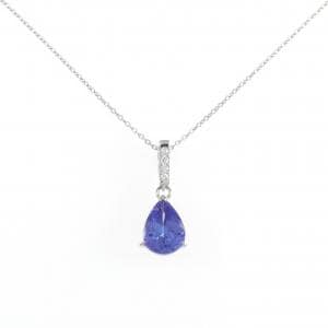 PT900/PT850 タンザナイト ネックレス 1.471CT