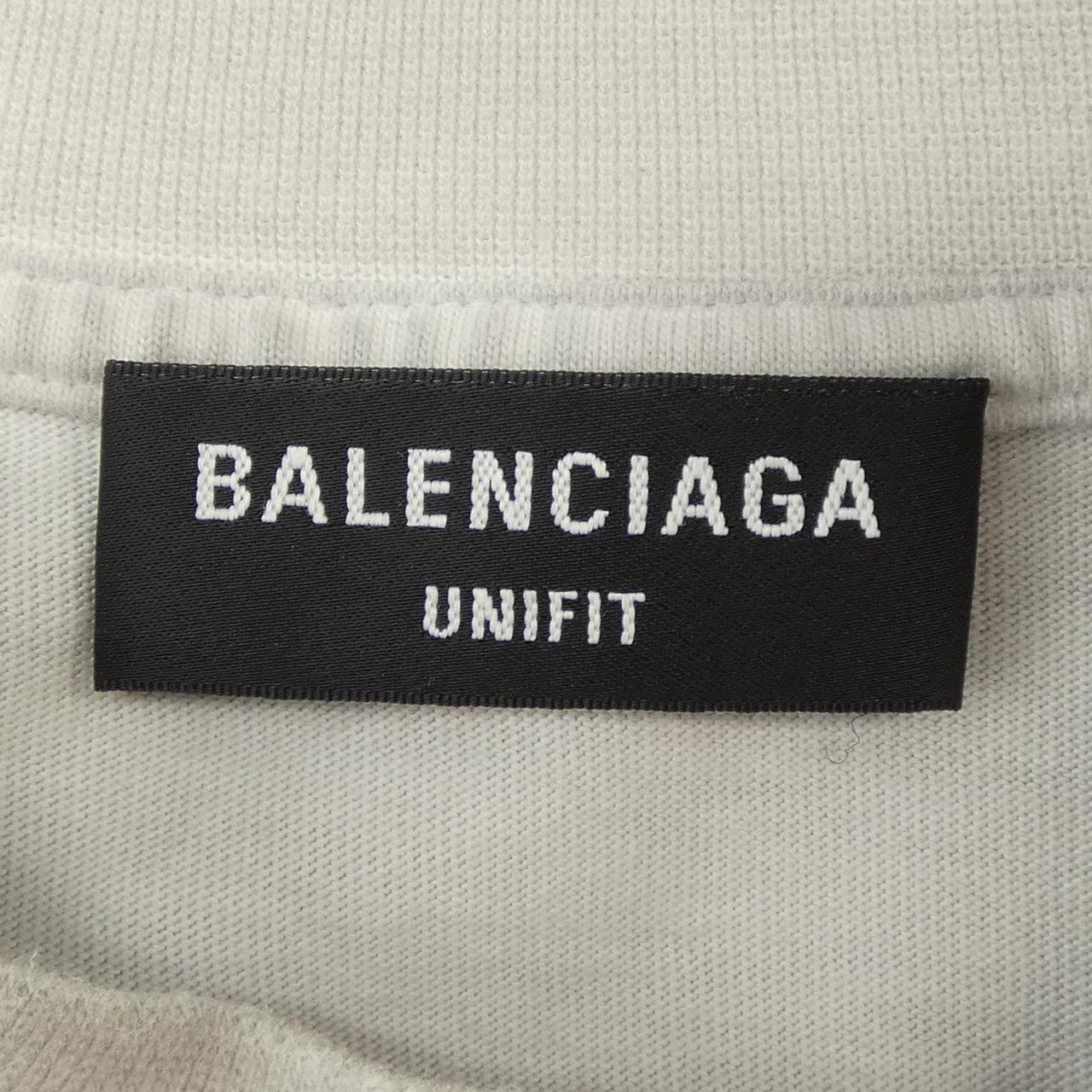 バレンシアガ BALENCIAGA METAL LOGO CRASHED 694576 TMV88 UNISEX Tシャツ