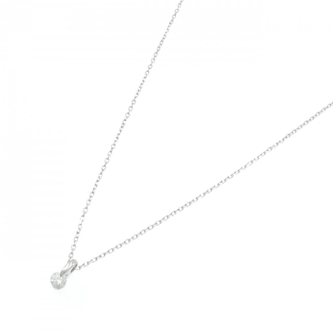 PT900/PT850 ダイヤモンド ネックレス 0.10CT