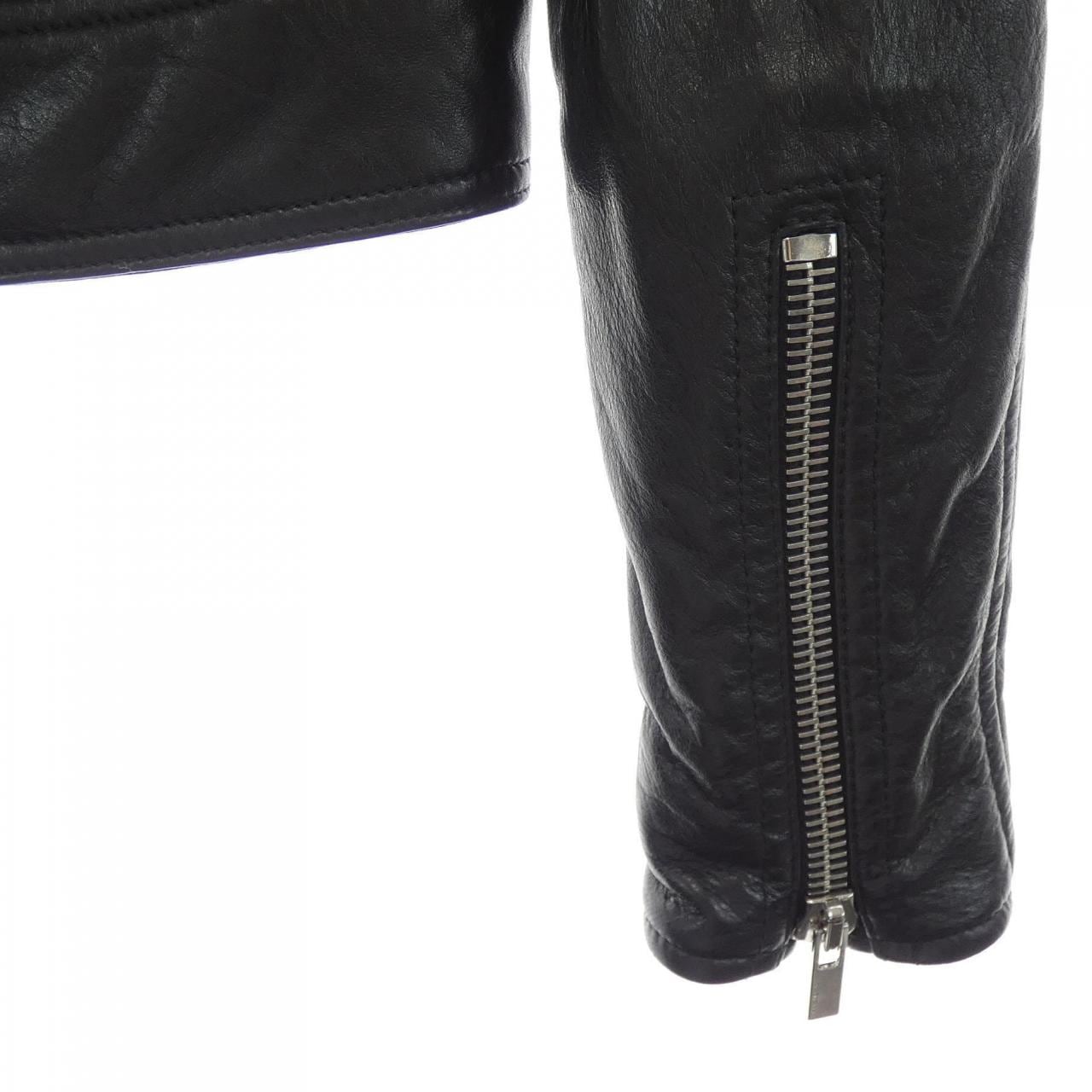 バレンシアガ BALENCIAGA 342688 TCH99 レザーライダースジャケット