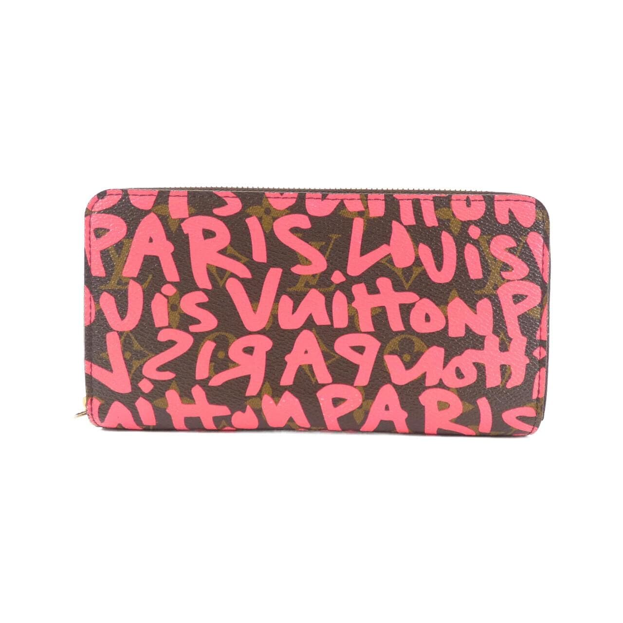 LOUIS VUITTON Monogram Graffiti (Stephen Sprouse) Zippy Wallet M93710 Wallet