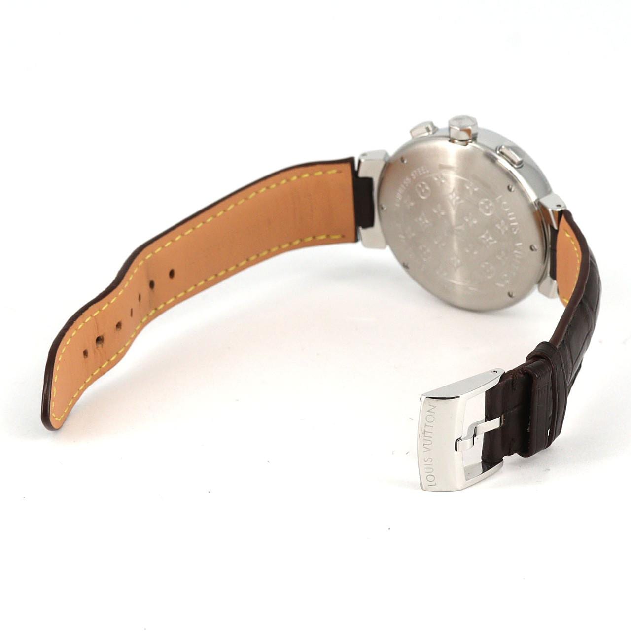 ルイヴィトン タンブールクロノ Q1121 SS 自動巻