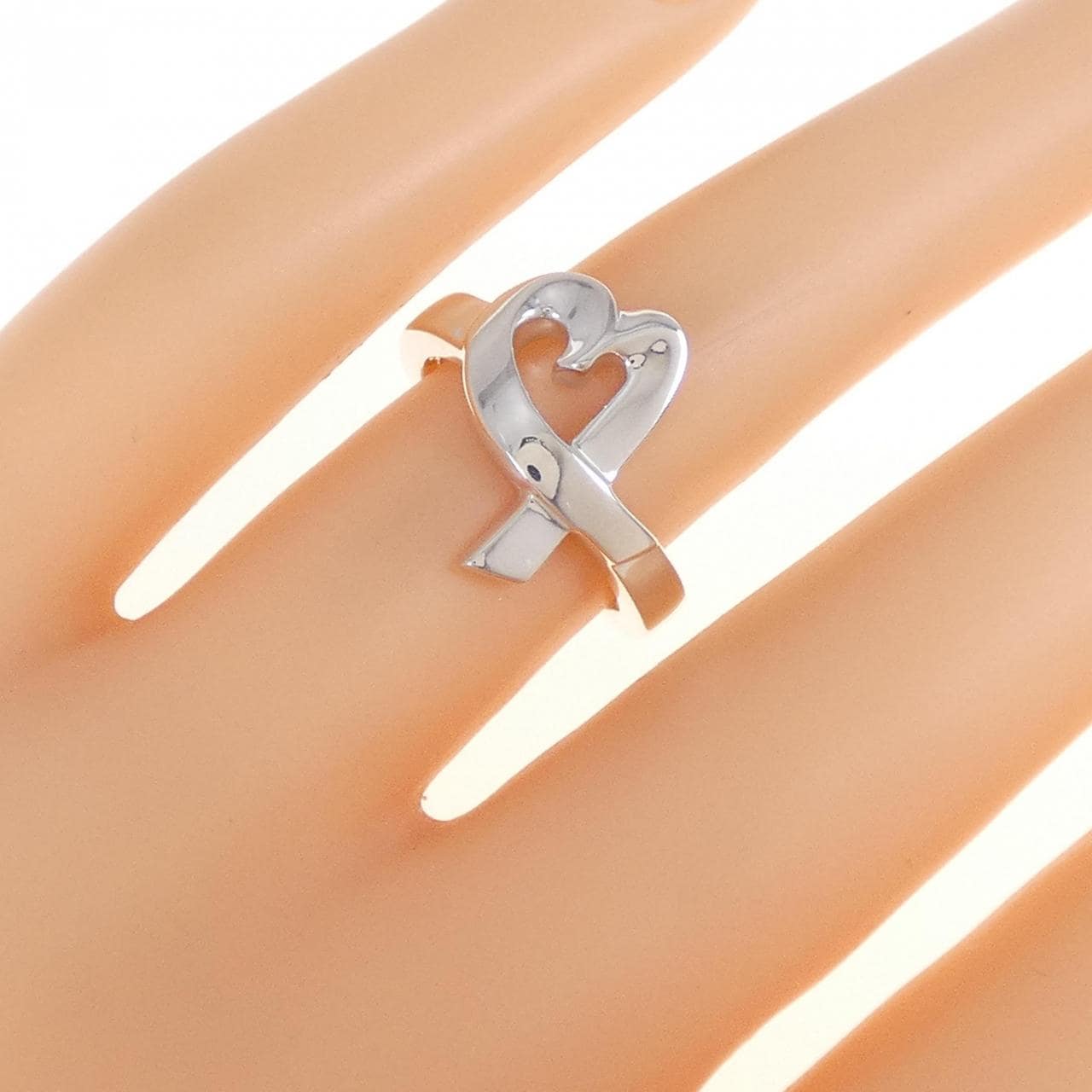 TIFFANY loving heart ring