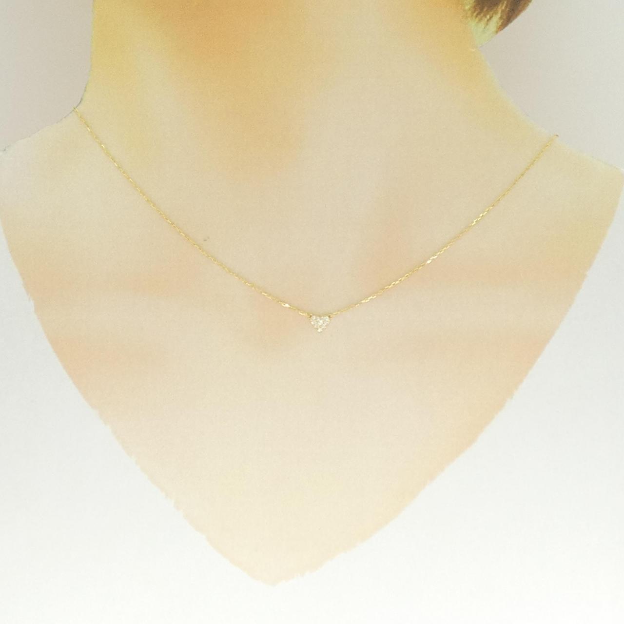 アーカー ハートパヴェ ネックレス 0.05CT