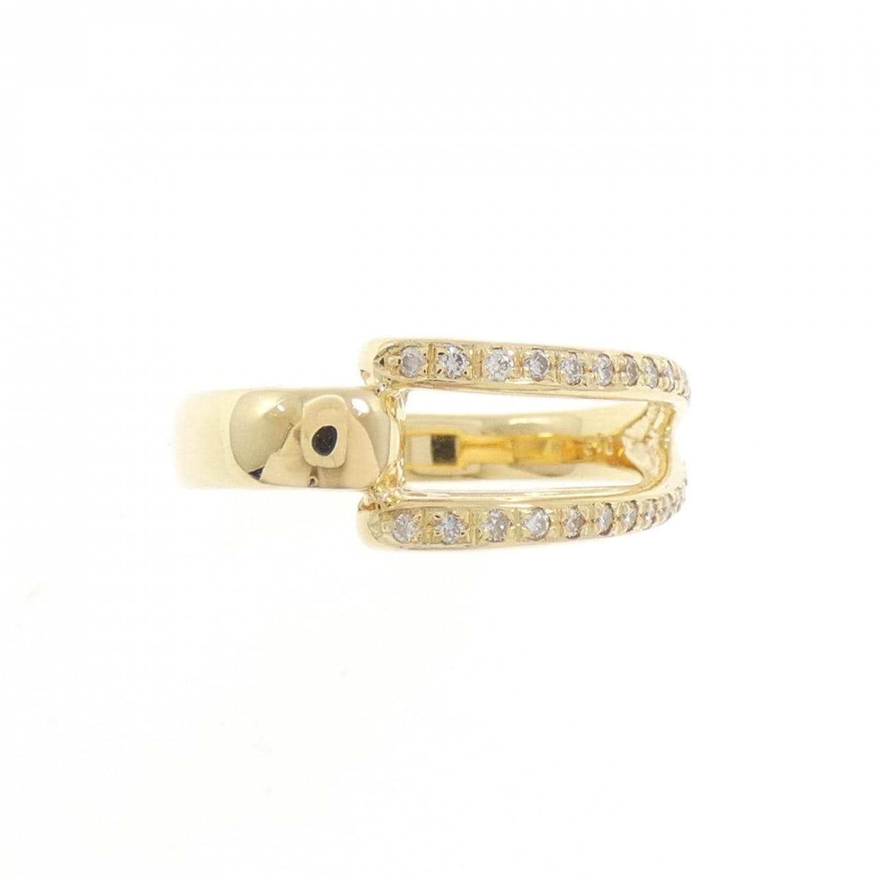 K18YG ダイヤモンド リング 0.19CT