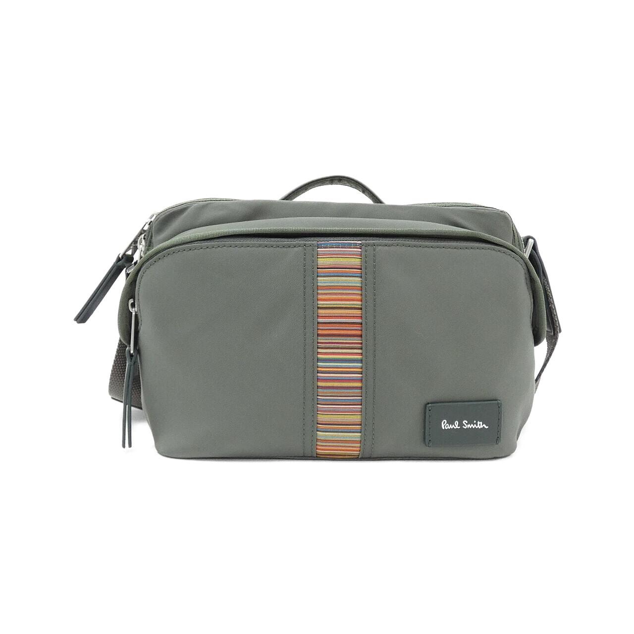 メール便送料無料対応可】 Paul Smith レザー ショルダーバッグ スリム