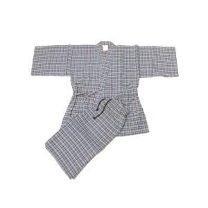 【新品】女甚平　久留米織　Ｍサイズ
