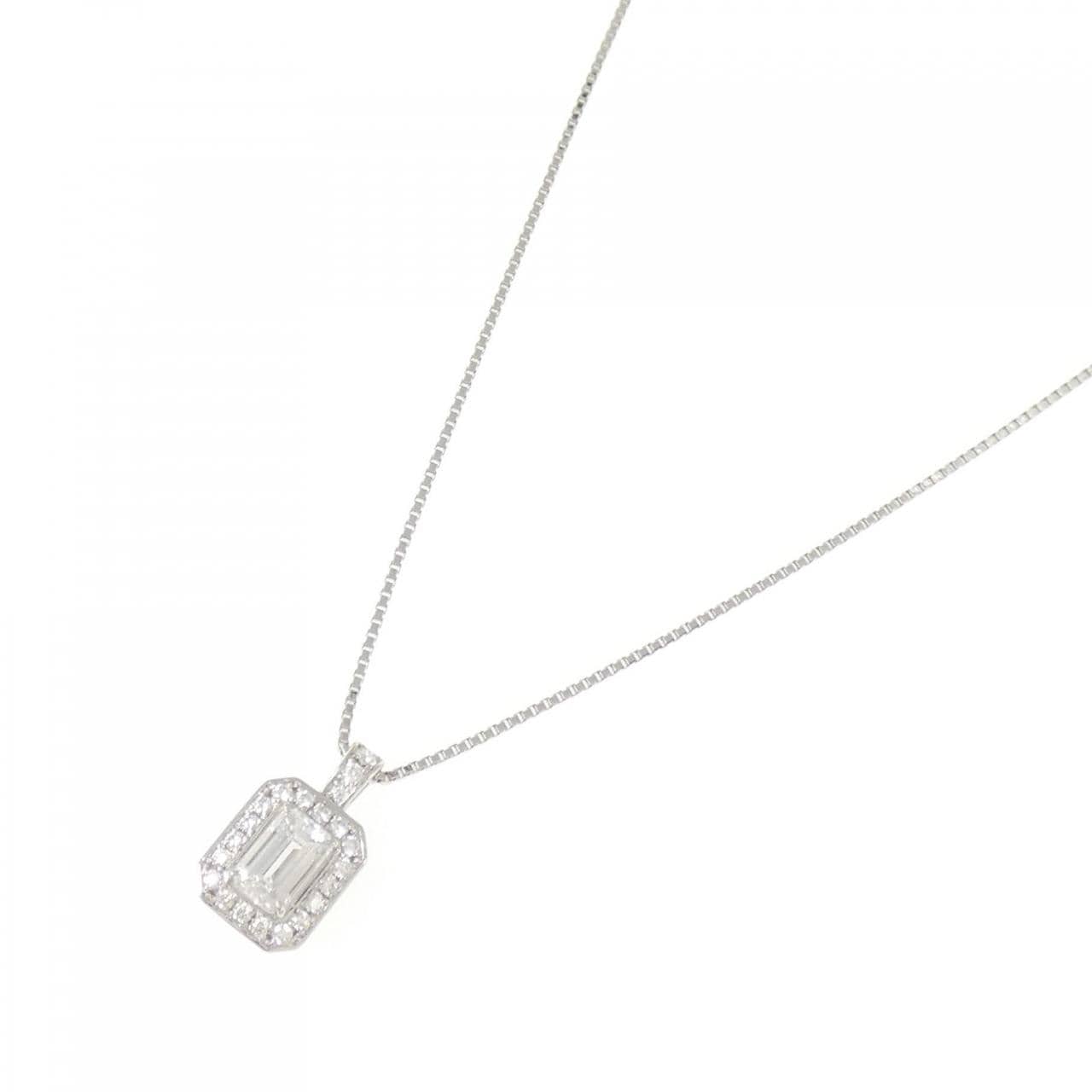 PT950/PT850 ダイヤモンド ネックレス 0.504CT
