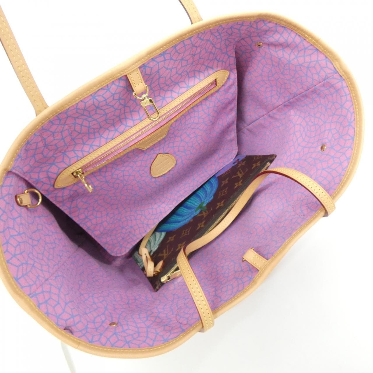 ルイヴィトン モノグラム(LV X YK) ネヴァーフル MM M46468 バッグ