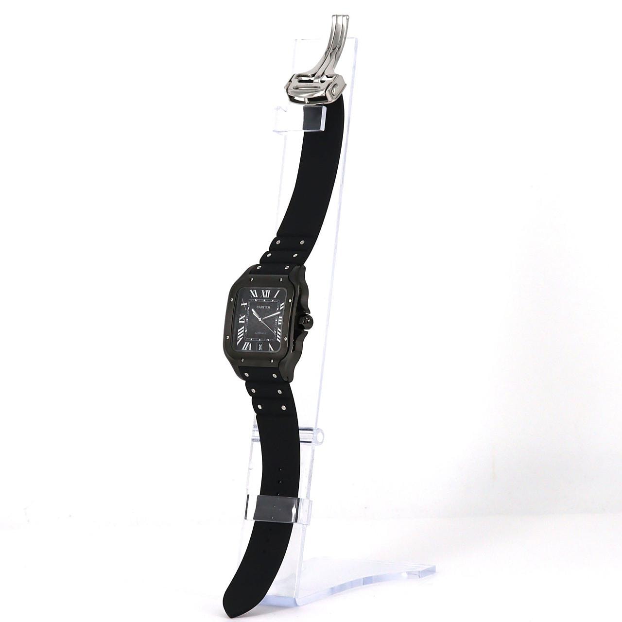 【新品】カルティエ サントス･ドゥ･カルティエ LM ADLC WSSA0039 SS 自動巻
