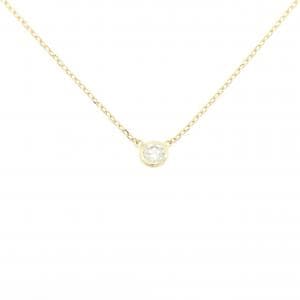 K18YG ソリティア ダイヤモンド ネックレス 0.225CT