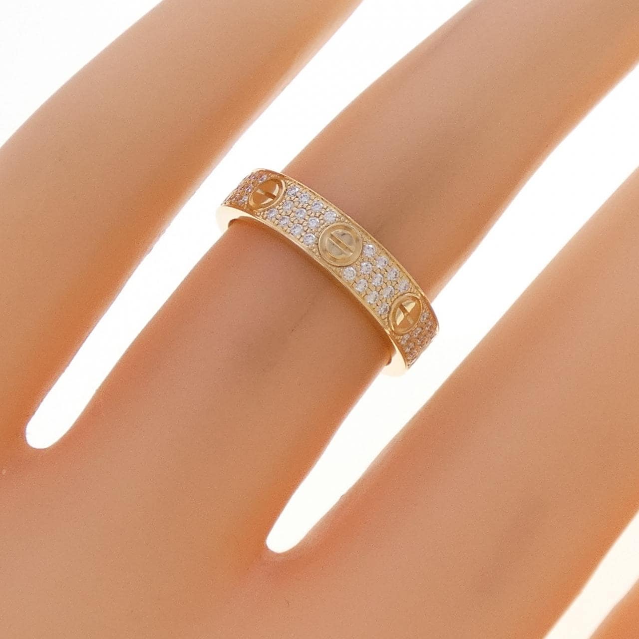 カルティエ ミニラブ リング