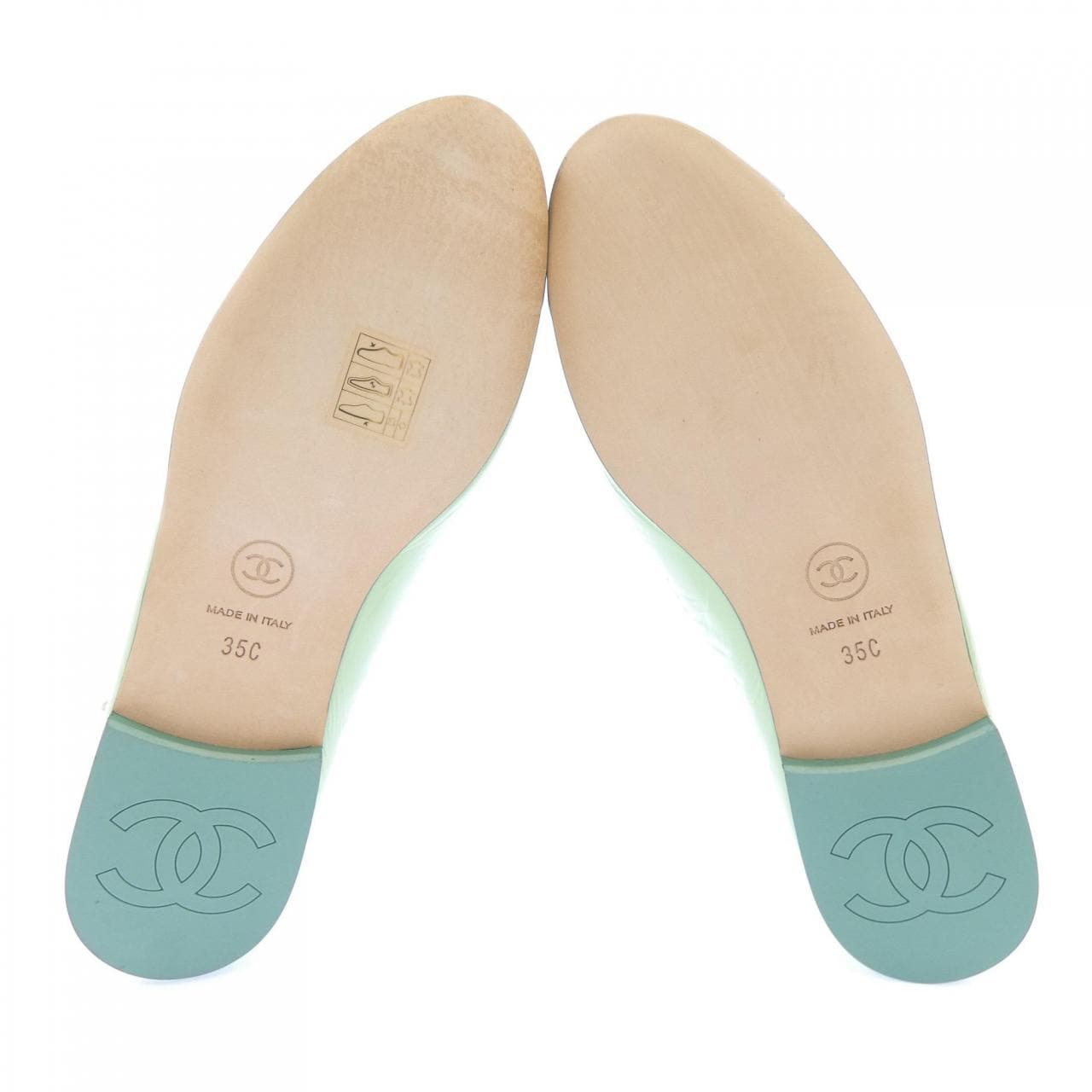 シャネル CHANEL G38986X56397 フラットシューズ