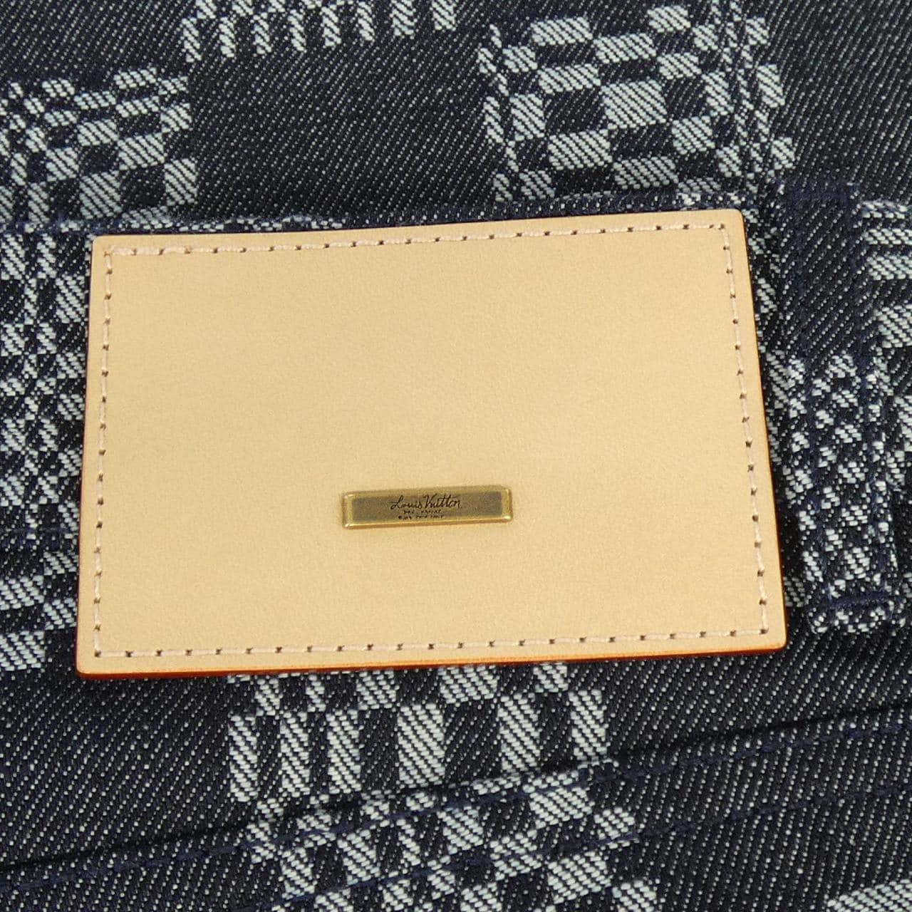 ルイヴィトン LOUIS VUITTON ディストーテッドダミエデニム HLD50WEW2 ジーンズ