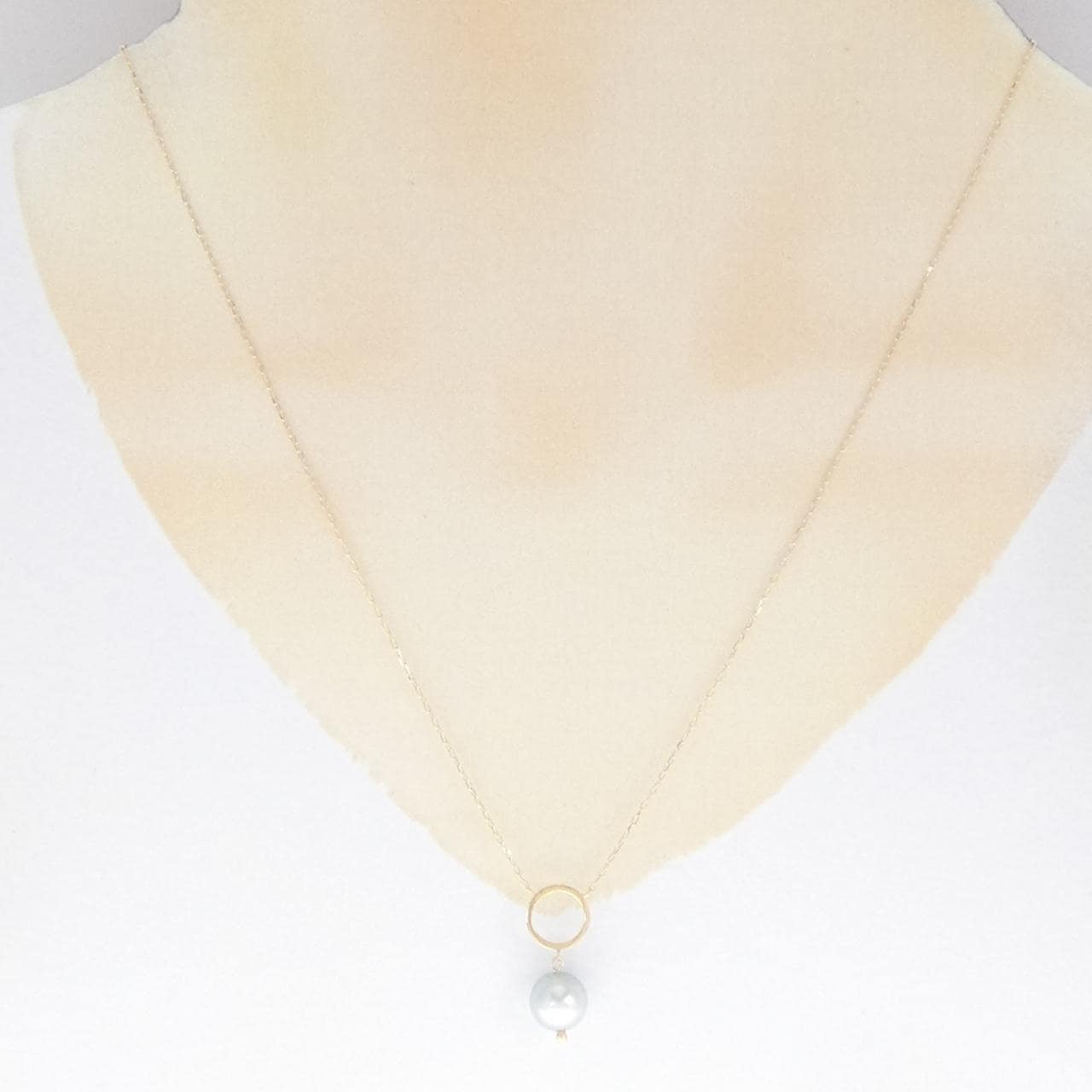 K18YG アコヤパール ネックレス 8.0mm