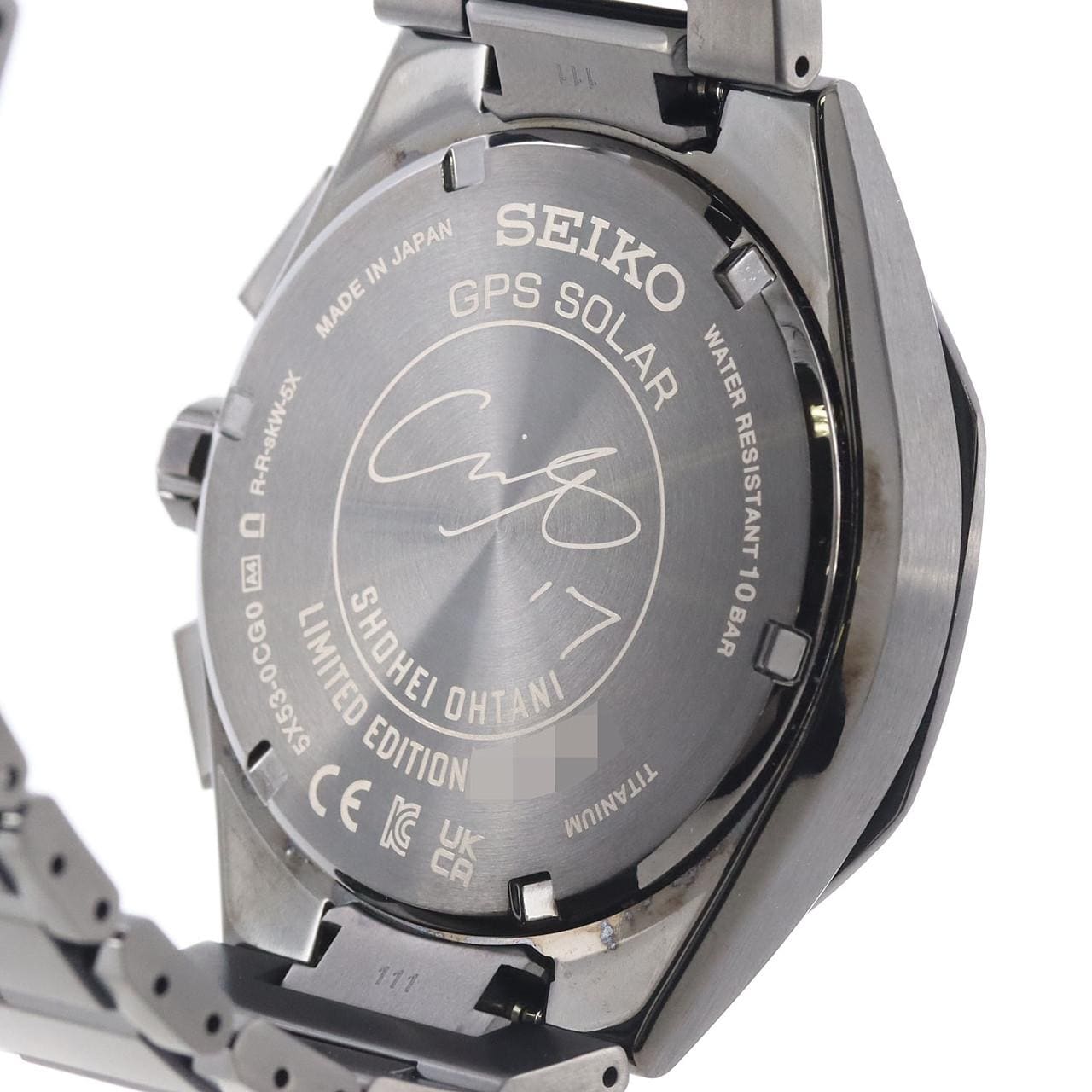 SEIKO Astron 电波腕表 Shohei Otani 2023 限量版 5X53-0CG0/SBXC143 TI 太阳能石英