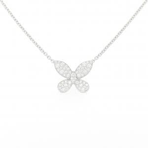グラフ パヴェ バタフライ ミニ ネックレス
