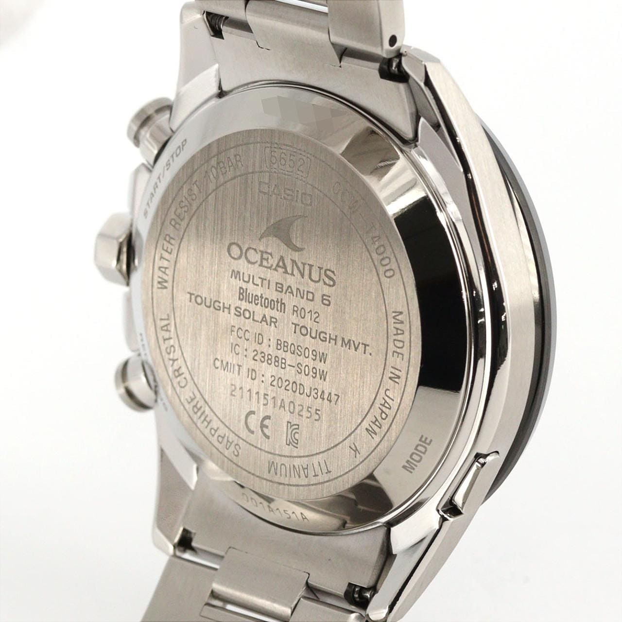 カシオ オシアナス クラシックライン OCW-T4000 TI ソーラークォーツ