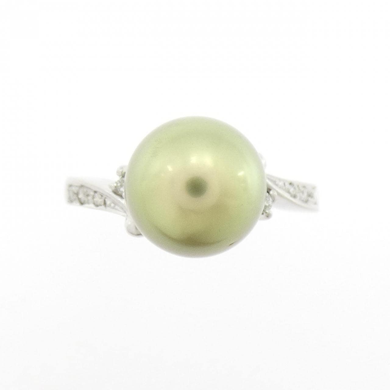 PT900 黒蝶パール リング 9.3mm