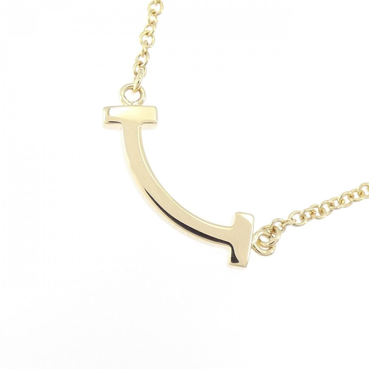 ティファニー Tスマイル ミニ ネックレス