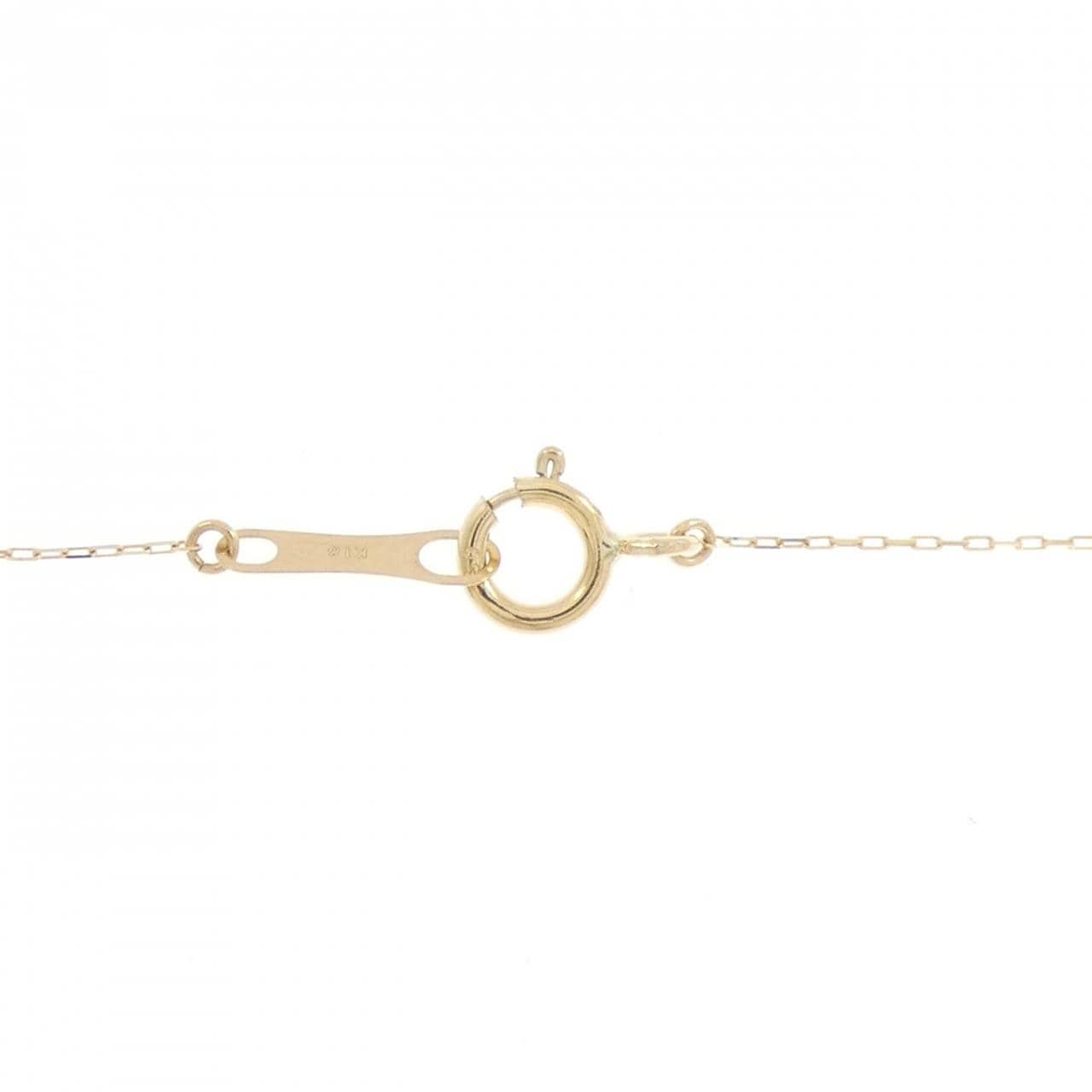 【新品】K18YG ダイヤモンド ネックレス 0.21CT