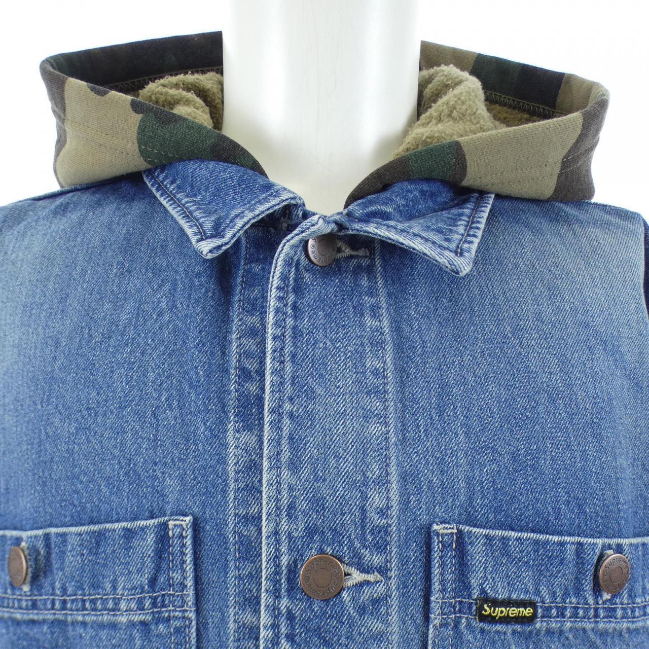 シュプリーム SUPREME Worn Hooded Chore Coat コート