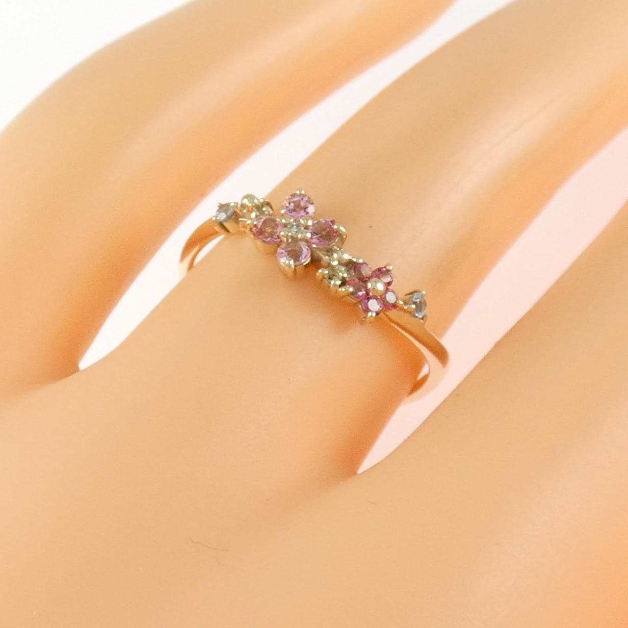 サマンサティアラ カラーストーン リング