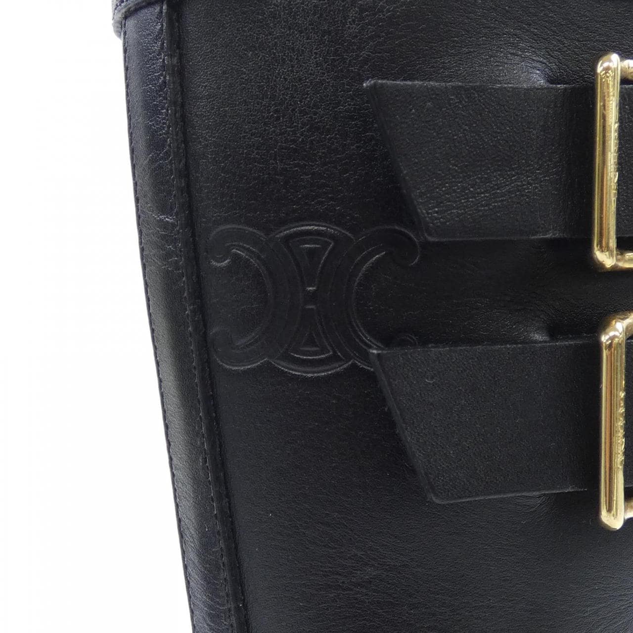 セリーヌ CELINE バイカーミッドブーツ トリオンフ TRIOMPH 354903882C ブーツ