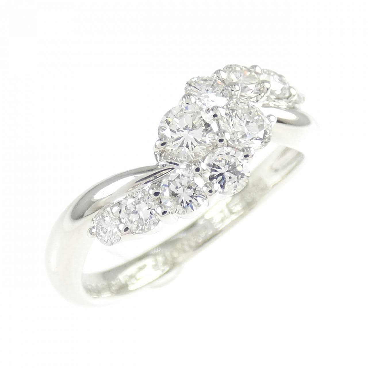 PT900 ダイヤモンド リング 0.72CT