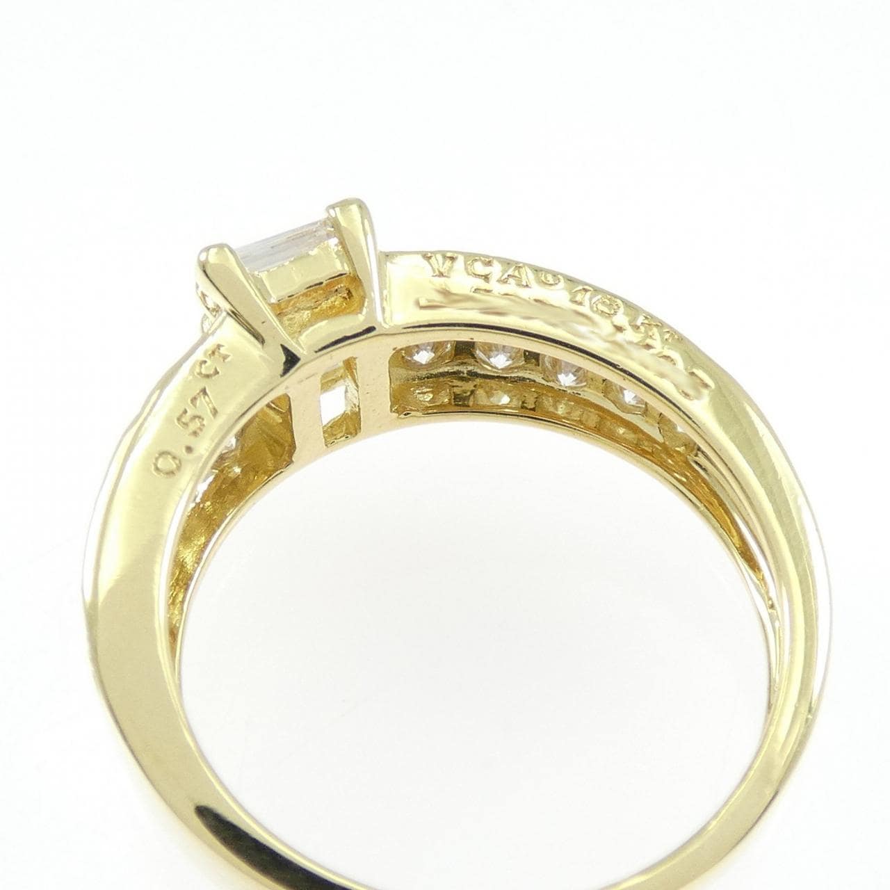 【ヴィンテージ】ヴァンクリーフ&アーペル ダイヤモンド リング 0.57CT