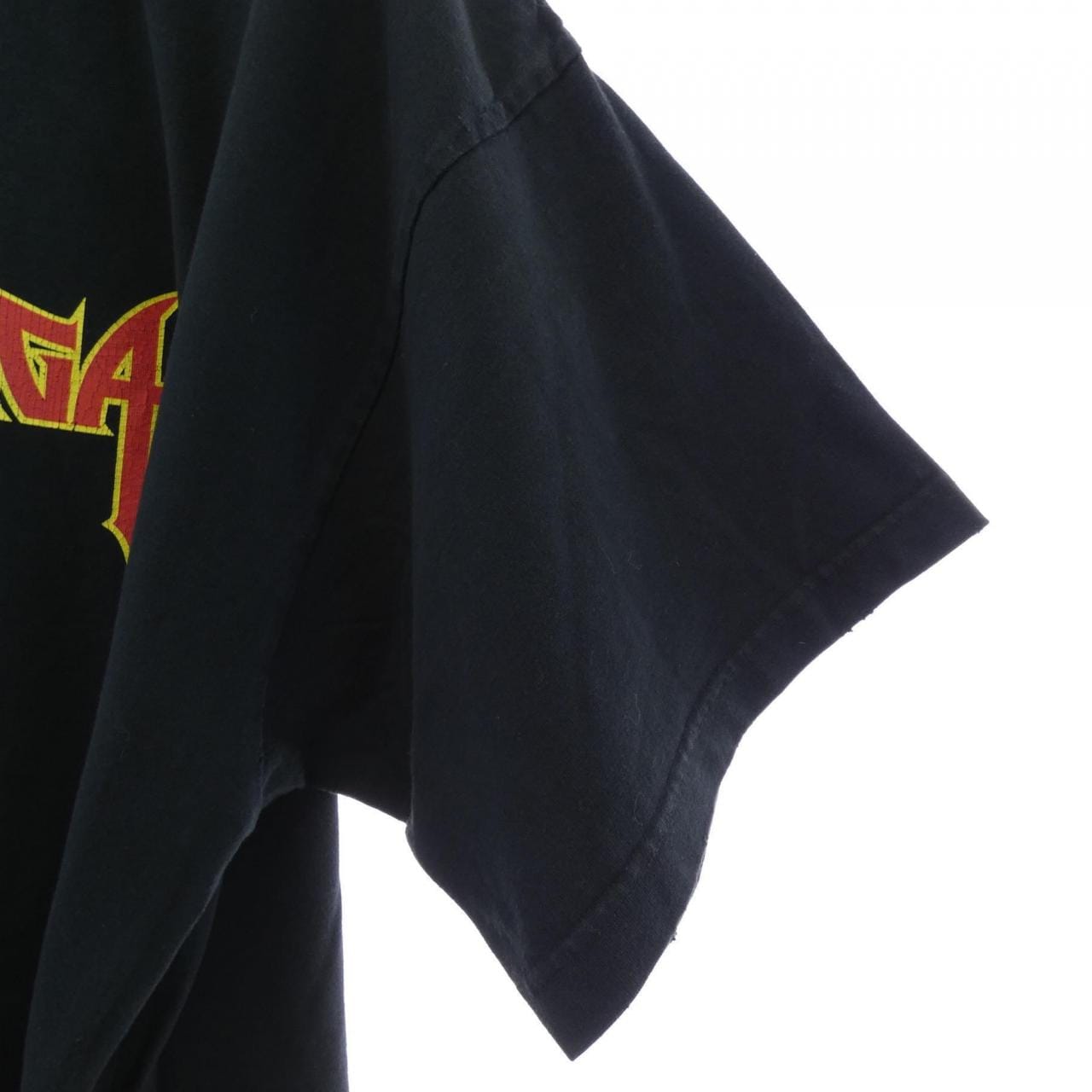 バレンシアガ BALENCIAGA METAL LOGO CRASHED 694576 TMV88 UNISEX Tシャツ