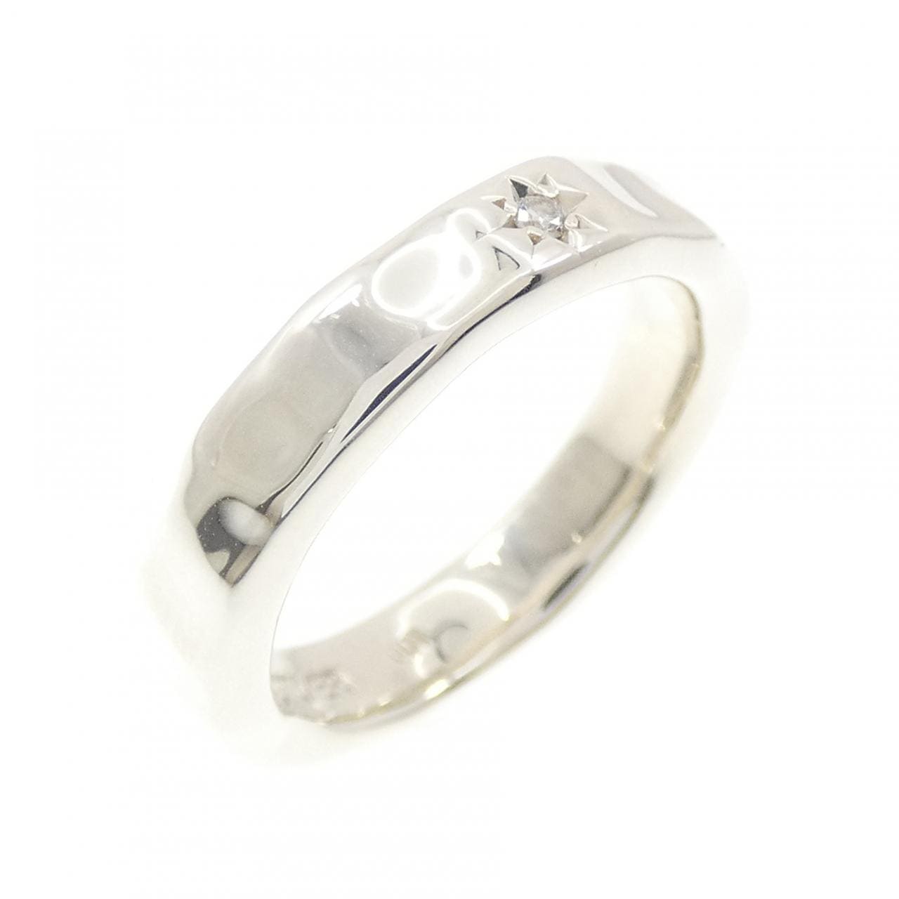 イーエム 925 リング 0.01CT