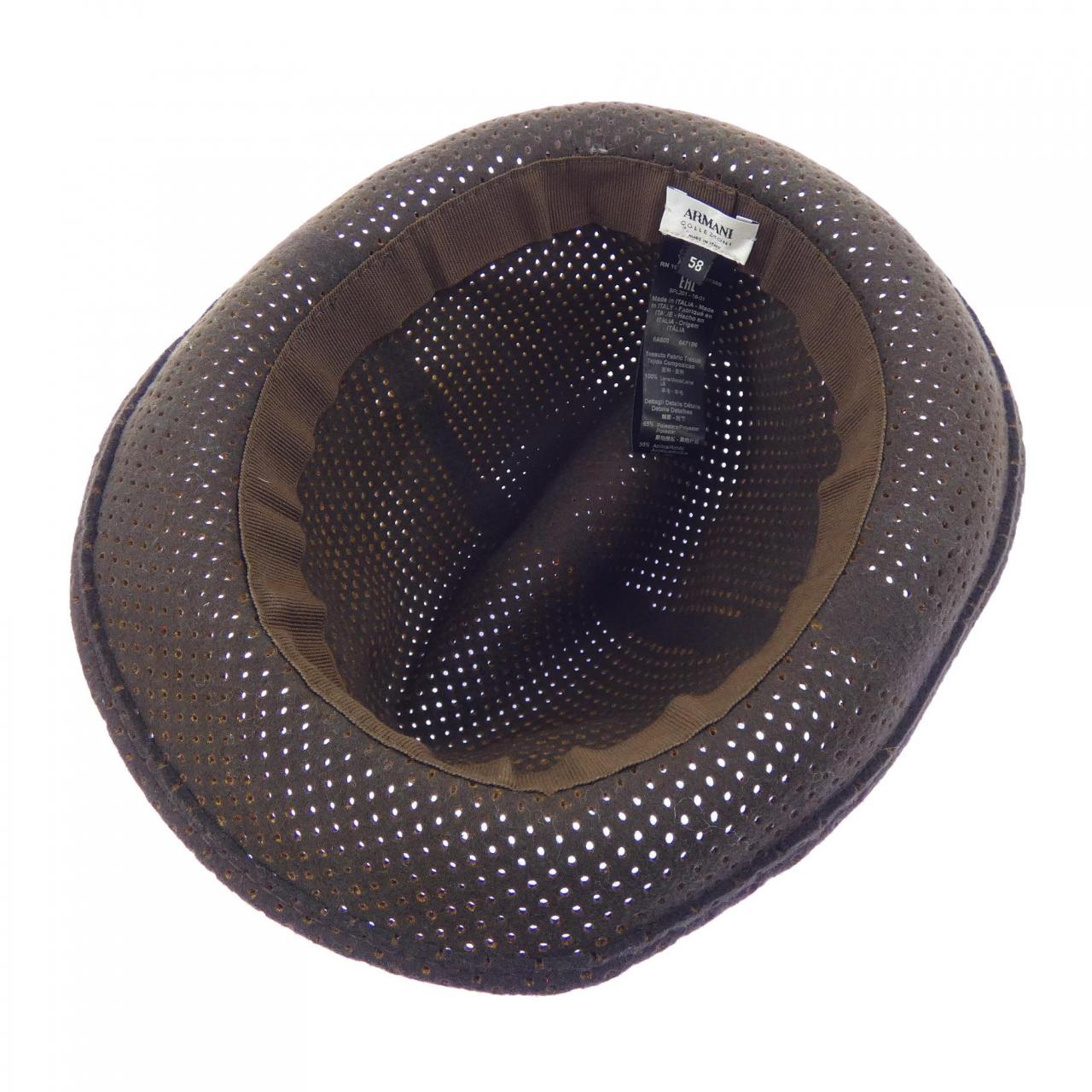 アルマーニコレツィオーニ ARMANI collezioni ハット