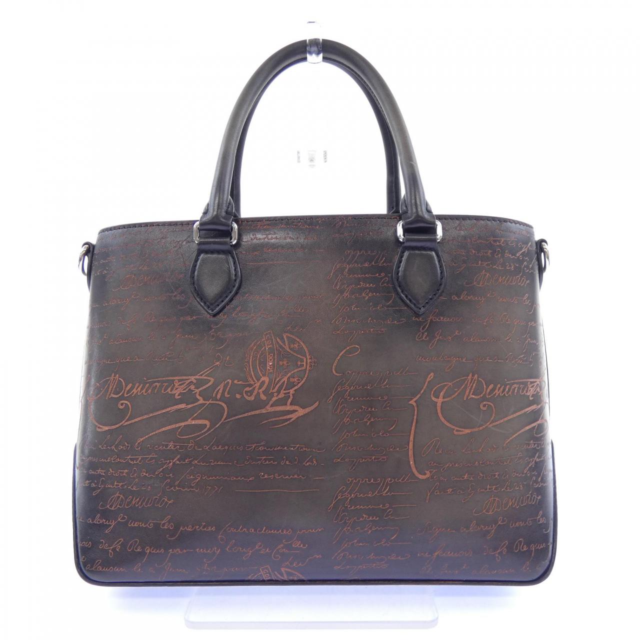 ベルルッティ Berluti トゥジュールXSスクリットレザートートバック BAG
