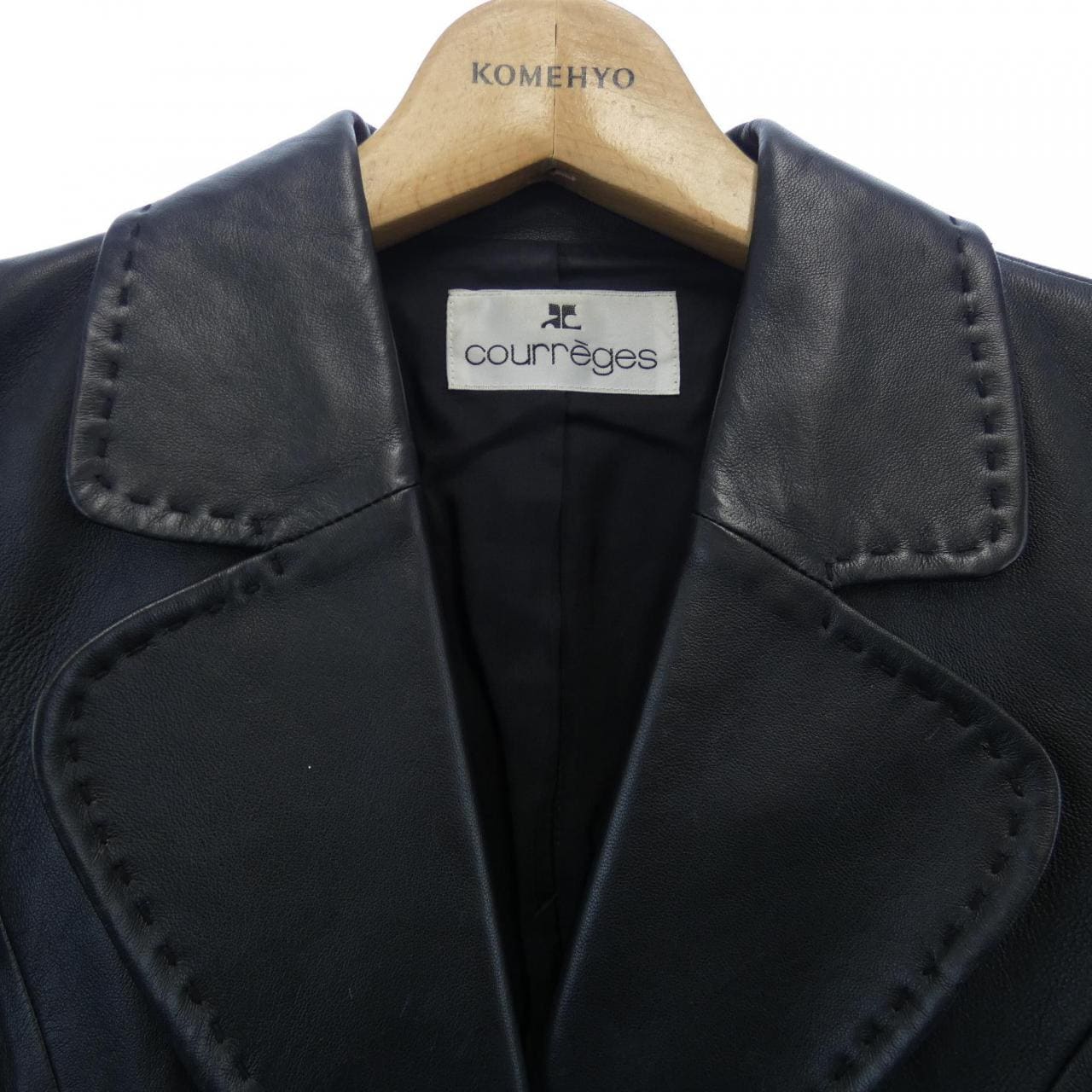 クレージュ Courreges レザージャケット